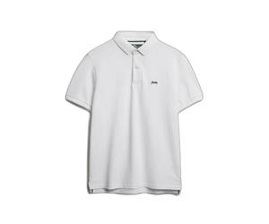 Polo piquÃ© Superdry Classic Blanc S