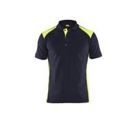 Polo piqué Blaklader Bleu M