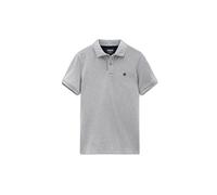 Polo piqué coton bio Timberland Millers River Gris S