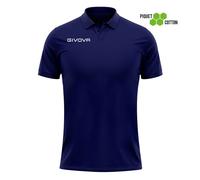 Polo piqué coton Givova Summer Bleu M