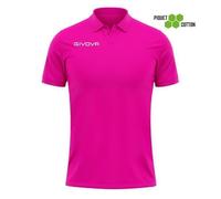 Polo piqué coton Givova Summer - fuxia - L XL