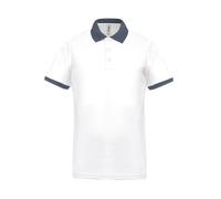 Polo piqué performance Proact - white/sporty grey - XS XS