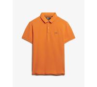 Superdry Classic Pique Short Sleeve Polo Orange M Homme