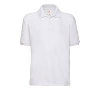 Polo Polyester 65/35 Blanc 3/4A