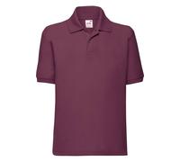 Polo Polyester 65/35 Bordeaux 3/4A