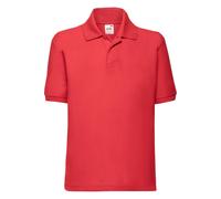 Polo Polyester 65/35 Rouge 9/11A