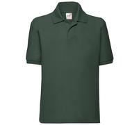 Polo Polyester 65/35 Vert Bouteille 5/6A