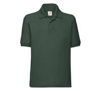 Polo Polyester Vert Bouteille 9/11A