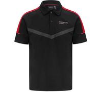 Polo - Porsche - Motorsport Team - Officiel - Noir - Manches courtes - Regular S