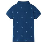 Polo Pour Enfants Bleu Foncé 104