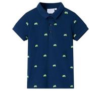 Polo Pour Enfants Bleu Marine 128
