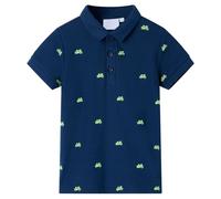 Polo pour Enfants Vêtement Manches Courtes Col Côtelé Tout-petits Filles Garçons