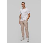BOSS Polo Slim en coton mercerisé avec col à rayures - Style H-Phillipson 199, 50531791 Blanc XXL