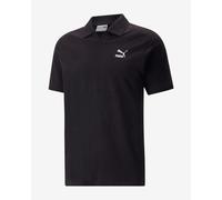 Polo Puma Classics V-Collar manche courte noir - S