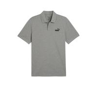 Puma Polo Homme ESS No. 1 Logo Piqué Gris moyen chiné XL