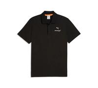 Puma Mclaren Small Logo Short Sleeve Polo Noir S Homme
