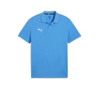 Puma Polo Teamgoal Casuals unisexe fonctionnel azur/blanc Taille S