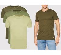 Polo Ralph Lauren 3 Pack De T-Shirts En Coton Doux Slim Fit Tee Pony Crew Top S