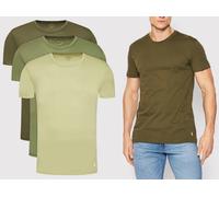 Polo Ralph Lauren 3 Pack De T-Shirts En Coton Doux Slim Fit Tee Pony Crew Top S