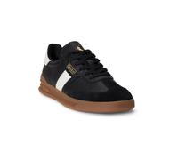 Polo Ralph Lauren Baskets basses 'AERA' noir / blanc, Taille 39