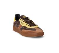 Polo Ralph Lauren Baskets basses 'BEDFORD' caramel / brun foncé / jaune clair, Taille 39-39,5