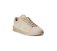 Ralph Lauren - Heritage Court II Suede Baskets - Homme - Chaussures - Beige - Taille: 45 EU