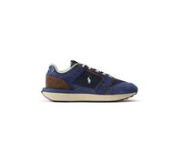 Polo Ralph Lauren Baskets basses bleu marine / caramel, Taille 40