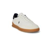 Baskets Ralph Lauren Heritage Aera Suede blanc marron bleu - 40