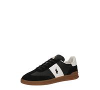 Polo Ralph Lauren Baskets basses 'HRT AERA' noir / blanc, Taille 42