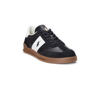Polo Ralph Lauren Baskets basses 'HRT AERA' noir / blanc, Taille 46