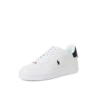 Polo Ralph Lauren Baskets basses 'Masters Court' noir / blanc, Taille 47