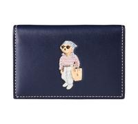 POLO RALPH LAUREN Bear Porte-monnaie Cuir 10 cm bleu