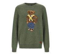 Polo Ralph Lauren - Bear Sweater - Homme - Pulls - Vert - Taille: XL