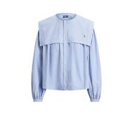Polo Ralph Lauren - Big Collar Shirt - Femme - Blouses et Chemises - Bleu - Taille: 36 FR