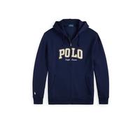 Polo Ralph Lauren Big & Tall Veste de survêtement bleu marine / jaune clair / blanc, Taille 6XL