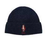 Polo Ralph Lauren - Bonnet décontracté pour temps froid - Homme - Accessoires - Bleu - Taille: ONE Size