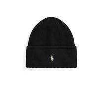 Polo Ralph Lauren Bonnet 'PONY' noir / blanc, Taille 55-60