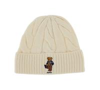 Polo Ralph Lauren - Bonnet pour temps froid - Femme - Accessoires - Blanc - Taille: ONE Size