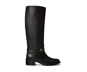 Polo Ralph Lauren - Botte d'équitation - Femme - Chaussures - Noir - Taille: 36 EU