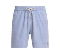 Polo Ralph Lauren - Boxer da Mare Seersucker Stretch - Homme - Maillots de bain - Bleu - Taille: S