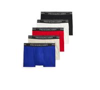 Polo Ralph Lauren Boxers 'CLASSIC' beige clair / bleu cobalt / rouge / noir / blanc, Taille S