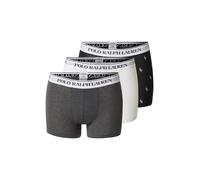 Boxer Ralph Lauren Classic Stretch blanc gris noir (3 unités) - M