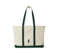 RALPH LAUREN BAGS Sacs, articles de toilette et valises pour femmes Sac fourre-tout en toile avec un grand poney