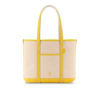 Polo Ralph Lauren - Cabas en coton et cuir - Femme - Sacs - Multicolore - Taille: ONE Size