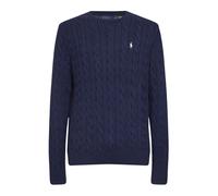 Polo Ralph Lauren - Cable Knit Crewneck Sweater - Homme - Pulls - Bleu - Taille: M