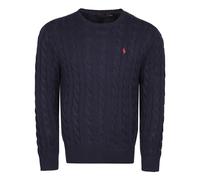 Polo Ralph Lauren - Cable Knit Pullover - Homme - Pulls - Bleu - Taille: L