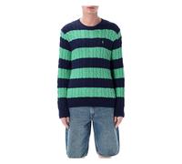 Polo Ralph Lauren - Cable Stripes - Homme - Pulls - Multicolore - Taille: XL