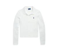 Polo Ralph Lauren Cardigan bleu marine / blanc, Taille XL