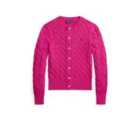 Polo Ralph Lauren, Femme, Pulls, Rose, Taille: 38 FR Cardigan Ras du Cou