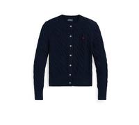 POLO RALPH LAUREN Cardigan Slim Fit bleu marine | M